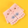 Half Finger Cotton Kids Knitted Gloves Autumn Winter Gloves Women Flip Gloves Outdoor Gloves
