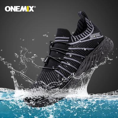 Technology Antifouling Running Shoes for Men Waterproof Breathable Sneakers Male Outdoor Anti-Slip Easy To Clean Sports Shoes