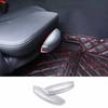 15-19 For BMW 2 Series Touring Cover Trim Matte Silver Seat Adjust Handle Panel