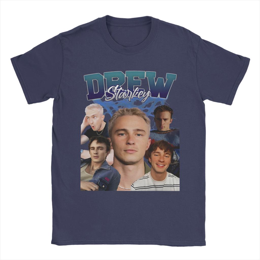 T-shirt Drew Starkey Estate Hip Hop T-shirt Unisex Puro Cotone Girocollo 4xl 5xl 6xl Top Divertenti Manica Corta