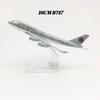 16/20cm Diecast Metal Qatar Airways B747 Aircraft Model,Qatar Airline A380 Plane Airplane Toy for Christmas Gift Collection