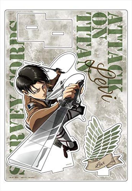 Attack on Titan Levi Attack Acrylic Diorama Ver.