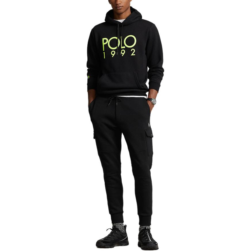 Polo Ralph Lauren logo-print hoodie MNPOKNI16823432-001