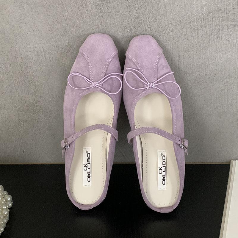 Mode Frühling Sommer Mode Schleife Damen Ballerinas Hausschuhe Schuhe Damen Pantoletten Sandalen Damen Ballerinas Hausschuhe Pantoletten Schuhe