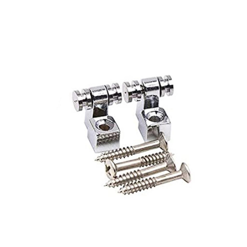 Classy-Electric Guitar Pickup Boat Style Output Jack With Roller Style Guitar String Retainers Guitar Part