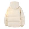 % Down New National Standard White Duck Down Jacket Men and Women Winter Loose Pie Overcome Thickened Hooded Jacket Men