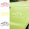 Cool Car Sticker Anti-Sun Reflective Easily Stick