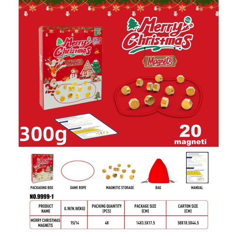 1SET Magnetic Effect Versus Chess Step On Thunder Magnet Induction Puzzle Decompression Table Game Chess Board Game Children's Toys