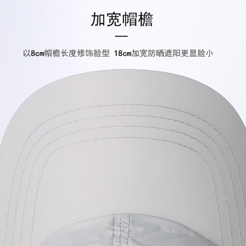 Big Head Circumference Quick-drying Hat Men's Summer Thin Breathable Cap Men's Sports Baseball Cap Women's Sunscreen Visor