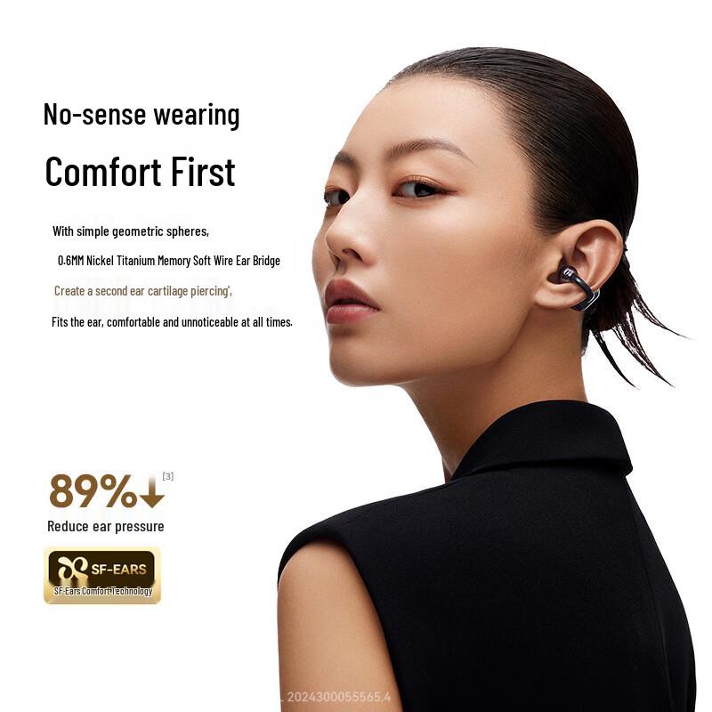 SANAG S6SPro Open-Ear Clip Bluetooth Headset