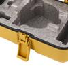 Surveying Level Case Leveling Instrument Case Single Lock Plastic Total Station Level Storage Box for Surveying Equipment Yellow