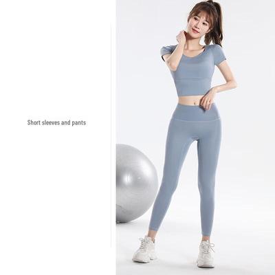 WEZHO Damen Schnelltrocknendes Yoga- & Fitness-Set