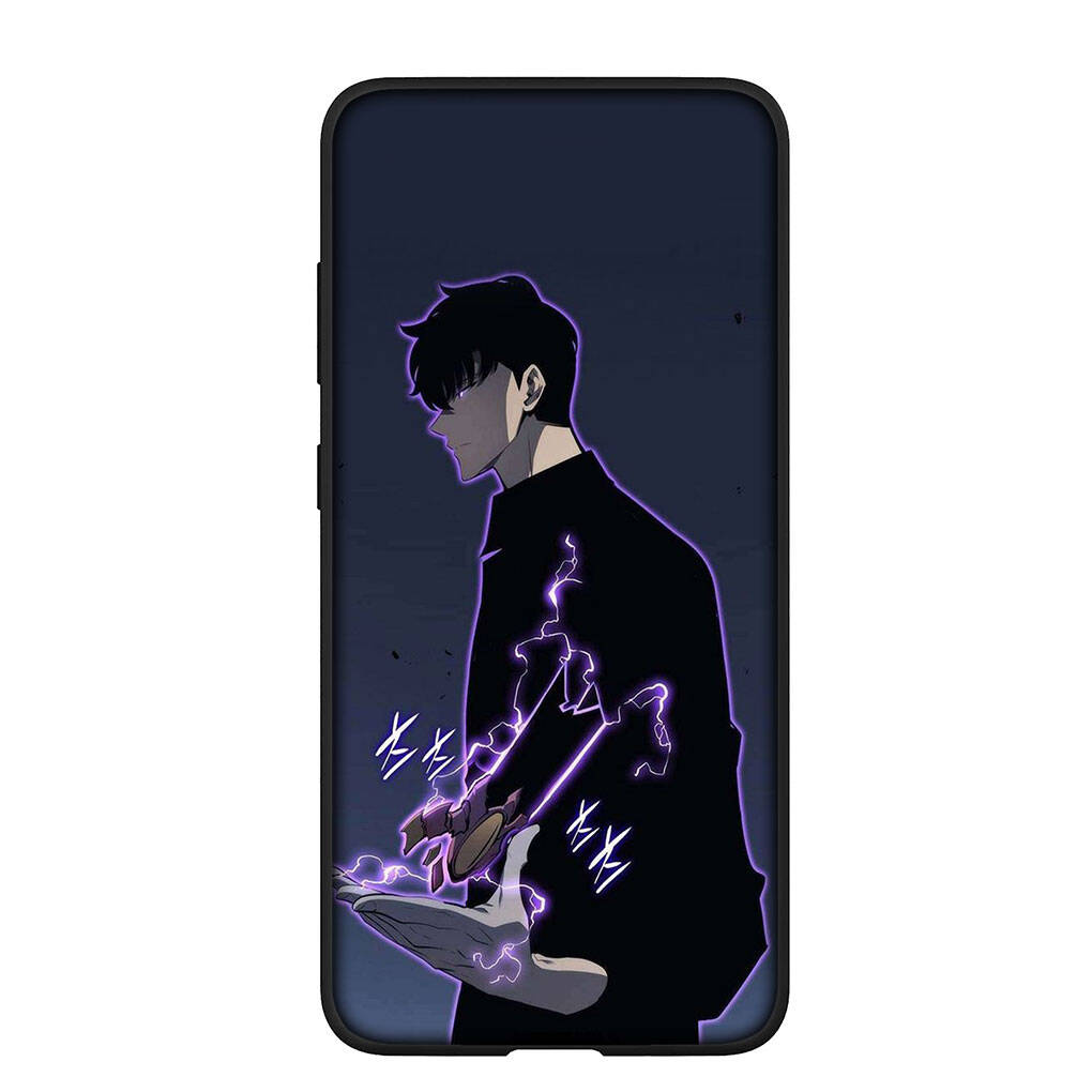Phone Case for iPhone 17 16 15 Xiaomi Poco F8 F7 X7 X6 M8 C85 C75 C71 Redmi Note 14 13 12 11 Pro Max A4 14C 13C 15C Sung Jinwoo Solo Leveling Jin Woo
