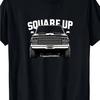 Square Up Graphic Tshirt Men Trendy Cotton Crew Neck Casual Short Sleeve Tee Shirt Summer Streetwear For Everyday Activities