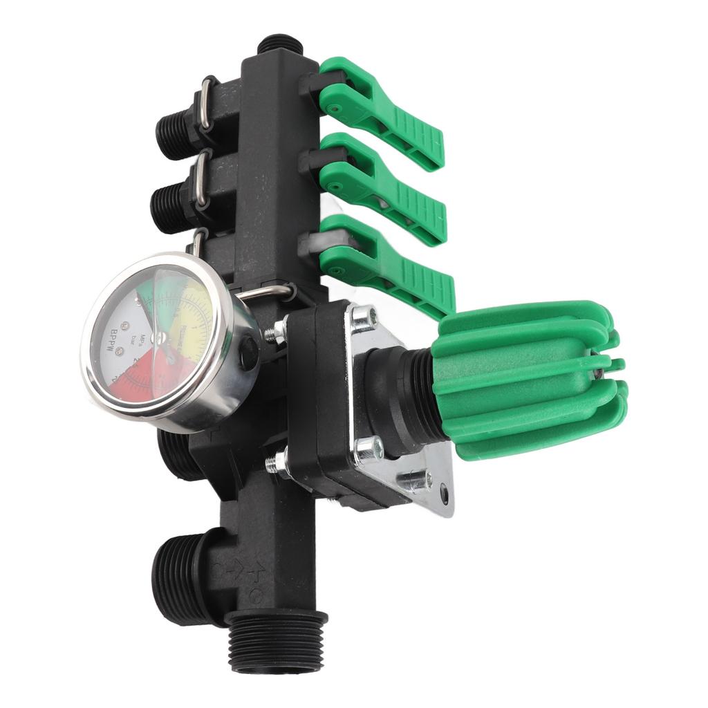 3 Way Garden Hose Splitter, Agricultural Sprayer Control Shut Off Valve, for Outdoor , Animal Husbandry and Aquaculture, Water Splitter Hose Connector