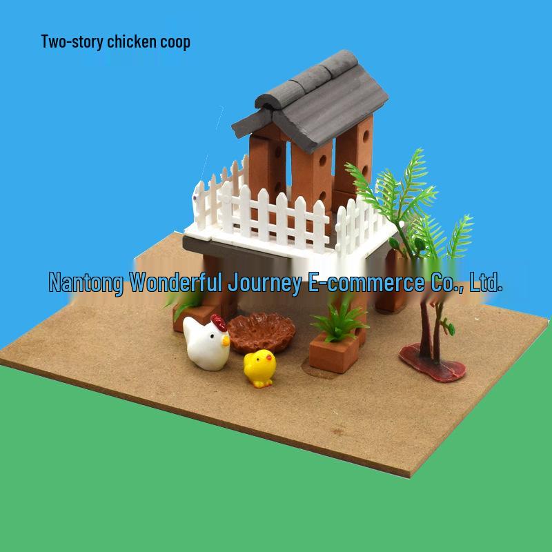 Little Bricklayer DIY Cement House Building Blocks - Educational Toy for Children