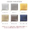 Chrome-tanned Italian cowhide leather wallet, round bifold wallet with zipper closure, compact design, glitter gray finish.