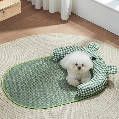 Doghouse Mat Dog Mat for Four Seasons Summer Universal Small and Medium-sized Dog Pet Sleeping Mat for Anti-ribbing Cat Mat for Pet Dog Bed