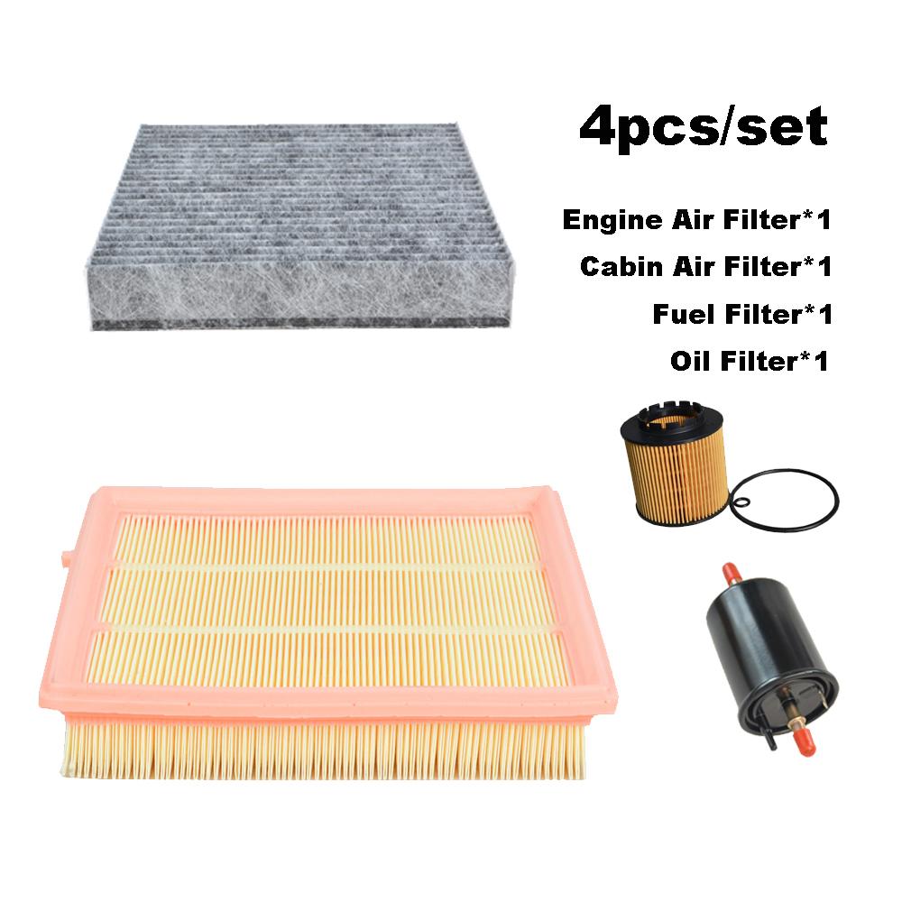 4pcs Filter Set For GEELY LYNK&CO 06 PHEV 1.5T Fuel Oil Cabin Air Filter Accessories JLH3G15TD Enigne Spare Parts