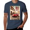 Mille Miglia Poster A Vintage Racing Legend Tshirt Simple Casual Short Sleeve Tee