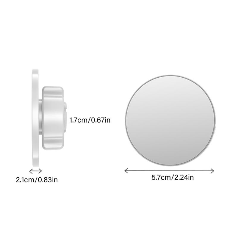 Strong N52 Magnetic Phone Holder Adjustable Vertical Horizontal View for 17mm Ball Socket Car Vent Phone Stand