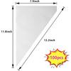 Piping Bags,100pcs 12 Inch Anti Burst Disposable Cake Decorating Bags,Non-Slip Pastry Bags-Ideal for Cakes,Cream Frosting and Cookie Decorating