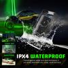 2x Laser Green LED Whip Light Whipless Antenna Remote For ATV UTV Can Am Polaris