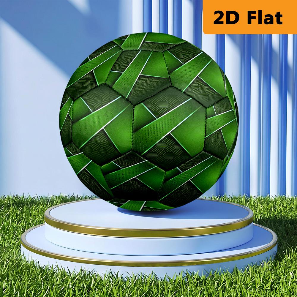 French Flag Size Soccer Ball High Elasticity Match Universal Unique Soccer Gift Football Suitable For Both Training And Competition Outdoor Sports