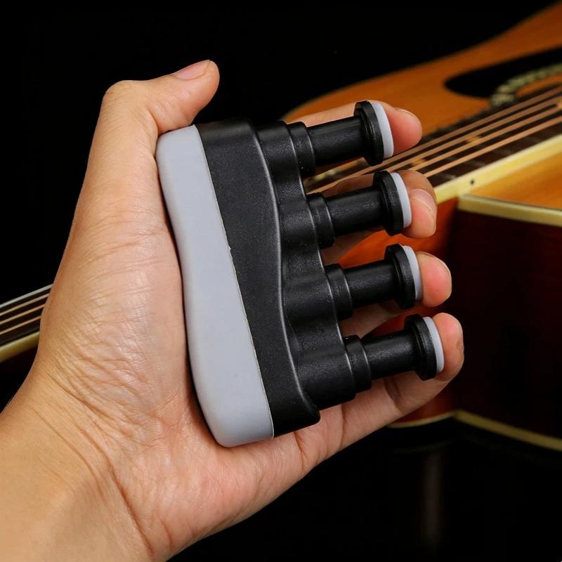 Guitar Hand Grip Finger Exerciser Strengthener Power Trainers Medium Tension Home Fitness Equipment Piano Entry Finger Exerciser