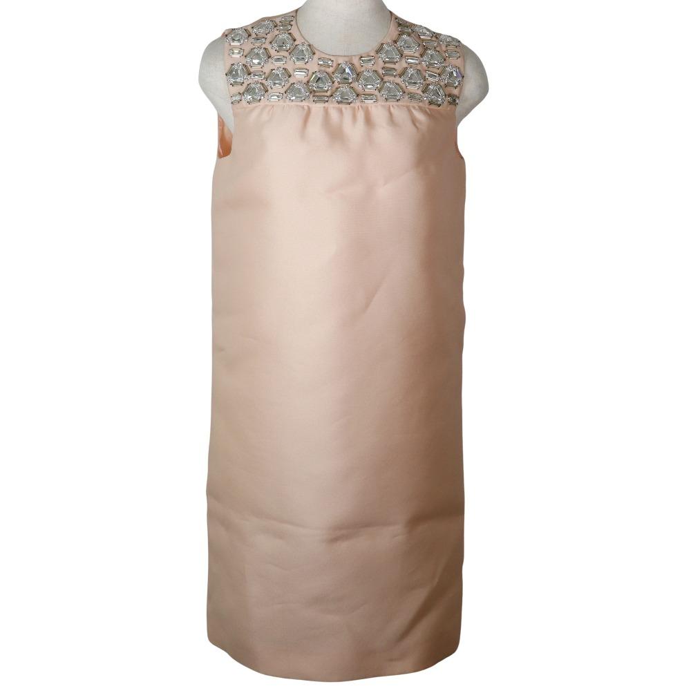 

PRADA one piece pink beige polyester Women Used