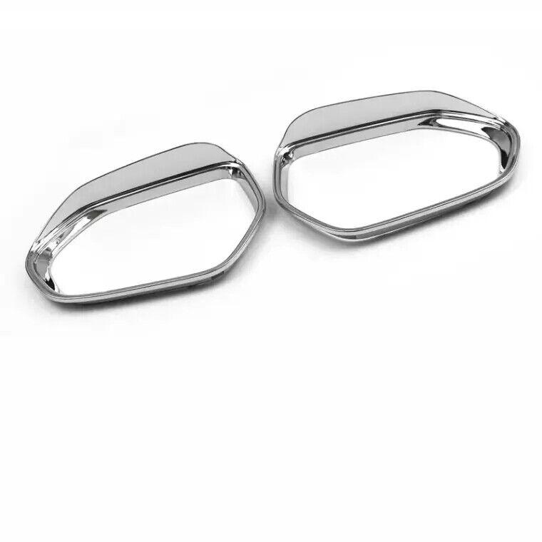 2PCS For Toyota Camry 2018  -2024 ABS Car Rearview Side Mirror Rain Eyebrow Trim Mirror Shield Cover Shield Visors Frame
