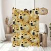 Funny C CheemS D Doge E Blanket Soft Throw Blanket for Home Bedroom Bed Sofa Picnic Travel Office Rest Cover Blanket Gift