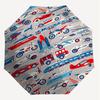 1PC Transportation Vehicles Umbrella-8-Rib Reinforced, Automatic Open, Lightweight & Durable, Cute Fashion Accessory for Outdoor-T398
