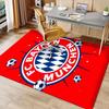 FC Bayern Munich Logo Printed Absorbent Washable Carpet, Non-Slip Bathroom Mats, Kitchen Rugs, Yoga Mat,Living Room Entrance, Camping Picnic Rugs