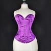 Halloween Court Corset Satin Bustier Push Up Shapewear