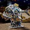 MeiJi 13059 Tier-Modellbausteine: Mechanisches Wal, Hai, Dinosaurier, Papagei, Gottesanbeterin Steckbausatz Spielzeug
