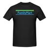 Family Mart Logo Japan Konbini Couple Style Tshirt Hong Kong Retro Threediunisexsional Printing Cotton Tee