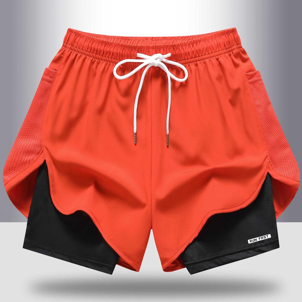 Summer Vacation Two Piece Sports Pants for Women, Quick Drying Outdoor Running Pants for Women, Lightweight Breathable Pants