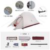 Naturehike Official Shop Tent for 1 Person Outdoor Double Layer Ultra Light 4 Season Windproof Waterproof PU4000 Camping Professional Tent Exclusive