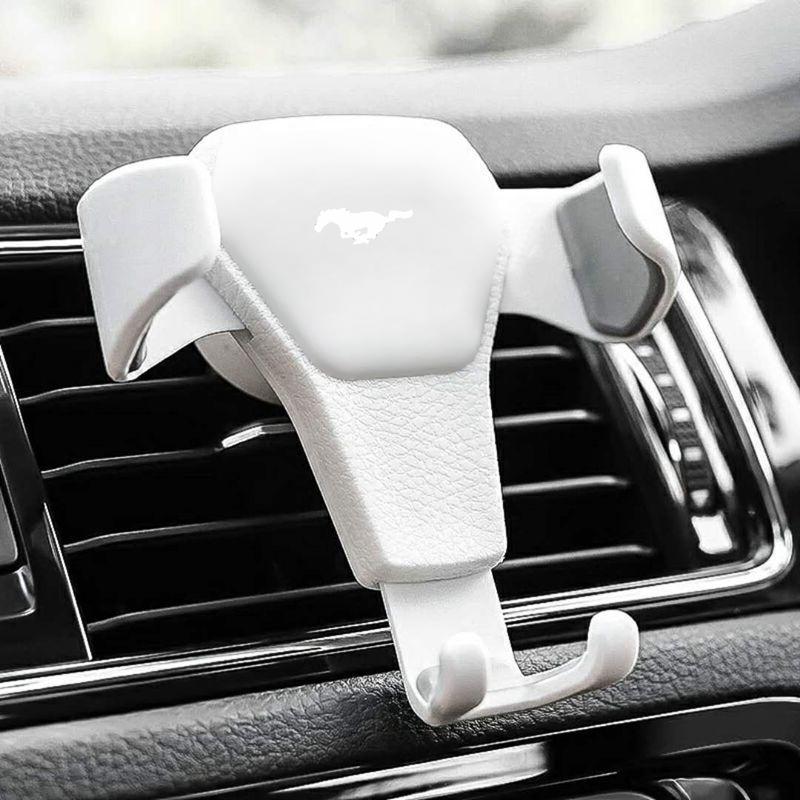 1 PIÈCE Support de Téléphone de Voiture à Gravité Bouche d'Aération Support GPS Accessoires Pour Ford Mustang ST line Mondeo Focus Fiesta Escape Kuga Ecosport Ranger EXplorer