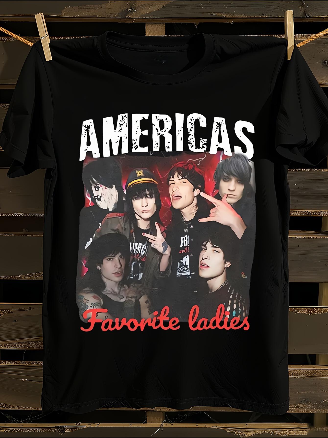 America S Favorite Ladies Band Graphic T-shirt S