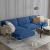 Velvet Sofa Seat Cushion Cover Stretch Plush Thicken Sofa Cover For Living Room L Shape Luxury Corner Furniture Sofa Slipcovers