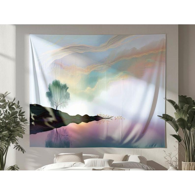 Minimalism tapestry 75x100 чёрный