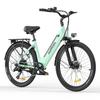 HillMiles MileCity 1 Electric Bike, 26" Women’s City Commuter, 36V 13Ah Removable Battery, 250W Motor, Shimano 7-Speed, Up To 100KM Range