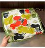 Korean Style Fashion Thin Silk Like Square Scarf For Women Summer Versatile Decorative Neckerchief