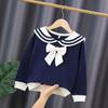 Girls Shirt Bottoming Spring Lapel And Autumn Korean White Childrens Top Tshirt