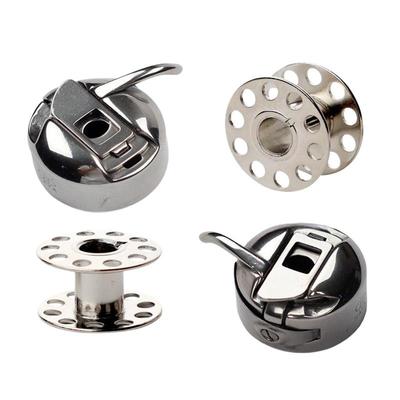 3Pcs Rust Resistant Metal Bobbin Case Universal Sewing Machine Spare Parts Fit Brother Janome Singer for Professional Sewing Work