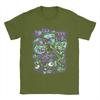 Happy Tree Friends Families T-Shirt for Men Cartoon Leisure Cotton Tees Round Neck Short Sleeve T Shirts Gift Idea Clothes