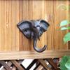 Creative Cast Iron Animal Elephant Monkey Hook Wall Mounted Storage Key Holder Personalized Coat Hook Single and Double Hooks