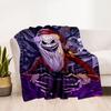 Christmas Nightmare Blanket Durable Comfort Perfect for Bed Seaside Couch All-Season Use Playful Design Ideal Gift for Friends Family Couples Picnic